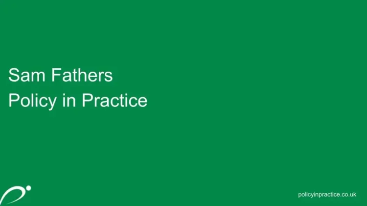 Sam Fathers Policy In Practice Slide